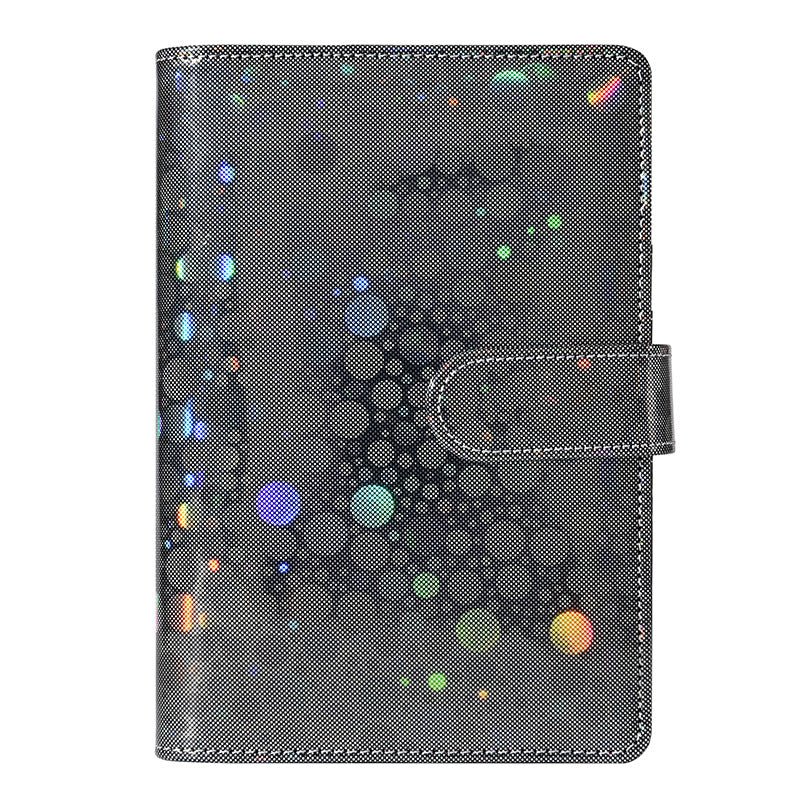 Wholesale Splicing Binder Leather PU Cash Budget Binder Notebook